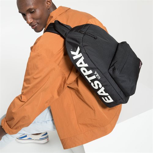 Sort Eastpak Padded Sling'r Rygsæk, Bold Brand - sort